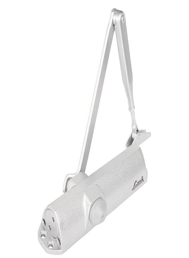 لينك جهاز إغلاق باب سطحي من Link - قابل للتعديل مصنوع من سبائك الألومنيوم، يتحمل وزن باب يصل إلى 100 كجم، ضمان لمدة 3 سنوات، خدمة تركيب مجانية (تطبق الشروط والأحكام) - Image 1